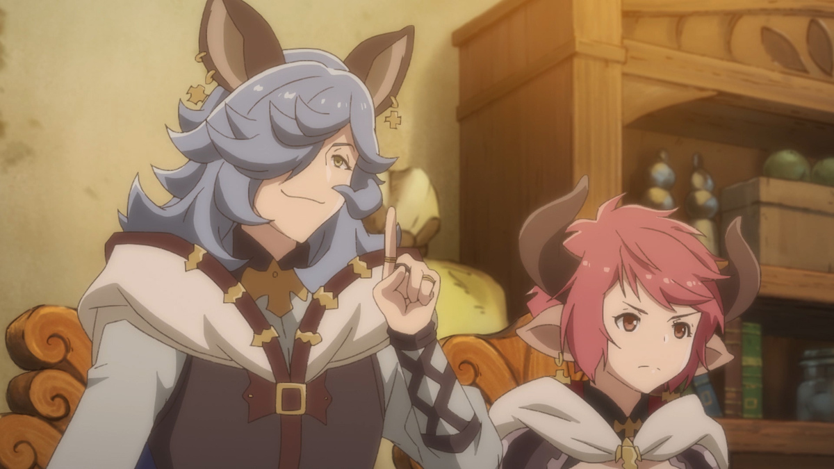 Granblue Fantasy The Animation, Drang, Sturm, Gran, Lyria, Vyrn y